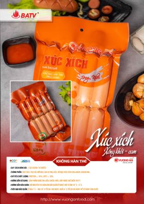 Xúc xích xông khói cam